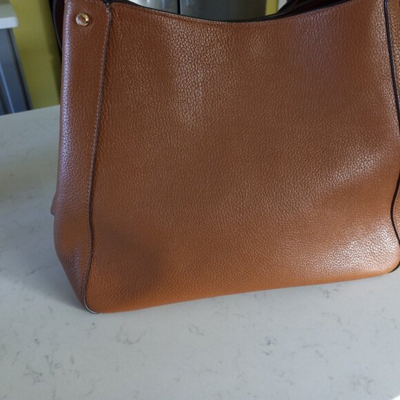 Kate Spade Leila leather in warm gingerbread - Picture 2 of 5